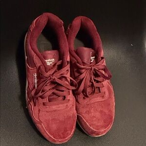 Reebok Maroon Athletic Shoes